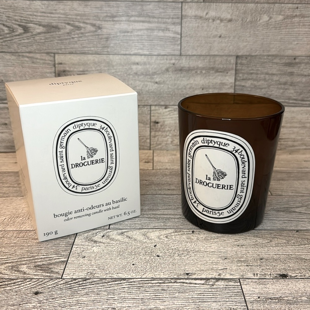 Diptyque Empty Glass Candle La Droguerie
